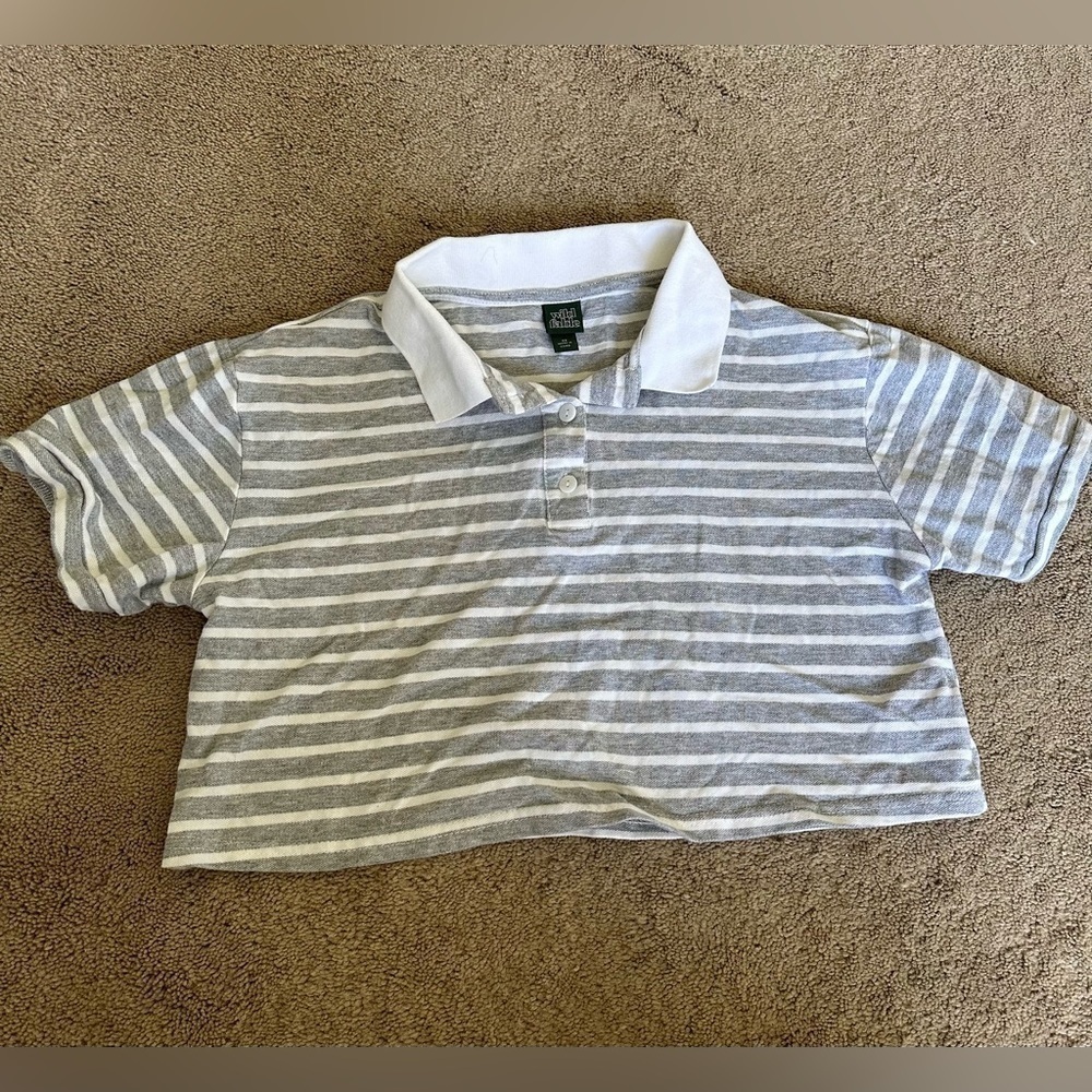 Women’s Wild Fable crop polo shirt xs